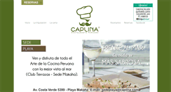 Desktop Screenshot of caplina.com